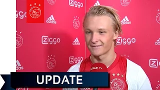 Dolberg: 'Als ik mijn best doe, komen de goals vanzelf'