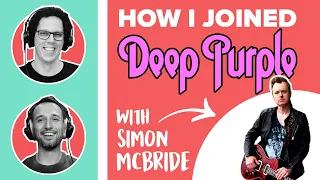 SIMON MCBRIDE INTERVIEW - He talks about being in DEEP PURPLE and more! | GSP85