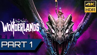 TINY TINA’S WONDERLANDS (PS5) Walkthrough Gameplay PART 1 - [4K 60FPS HDR] - No Commentary