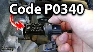 How to Replace Bad Camshaft Position Sensor in Your Car (Code P0340)