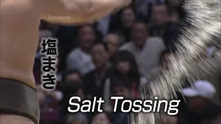 Salt Tossing [塩まき] - SUMOPEDIA
