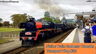 Picinc Train Canberra Transfer || Transport Vlog #32