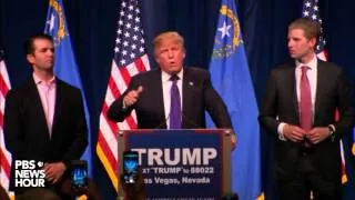 Watch Donald Trump's Nevada caucus victory speech