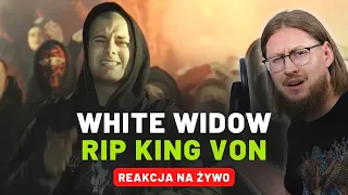 WHITE WIDOW "RIP KING VON" | REAKCJA NA ŻYWO 🔴