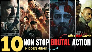 Top 10 Non Stop Brutal Action Movies In Hindi/eng | Deadly Action Movies In Hindi