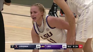 Hailey Van Lith INJURES KNEE Leaving ENTIRE GYM Silent, Then Miraculously Returns! | #7 LSU Tigers