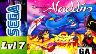 Aladdin Sega md2 Lvl 7/ Аладдин Сега уровень 7 - ковер самолёт