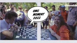 ONLY 19 MOVES! Judit Polgar Beats Magnus Carlsen with a Nice TRICK in Sicilian Defense (2022)