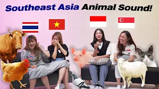 Animal Sound Difference Between Thailand, Vietnam, Indonesia, Singapore!!