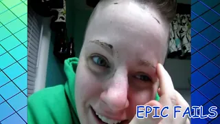 EPIC FACE MASK FAILS! PEELING OFF FACE!