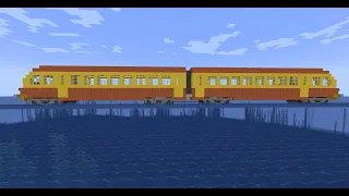 Create mod Поезд в воде из Унесённых призраками | The train from Spirited Away in minecraft