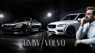 LA BMW, LE VOLVO & LES FOUS !!