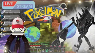 🏹【Live Stream】 Minecraft Pixelmon เมื่อ pokemon trainer ผันตัวเป็นนักบินอวกาศ  I EP.142