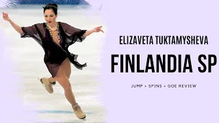 ELIZAVETA TUKTAMYSHEVA (Елизавета Туктамышева) || FINLANDIA TROPHY 2019 GOEs + REPLAYS