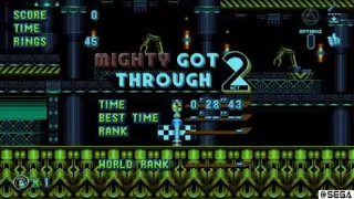 [WR] Sonic Mania Plus Stardust Speedway Act 2 Speedrun 28.43 (Mighty)