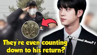 Always 'Corning Jin' about Military Service, Now K-media Admits Waiting for Jin's 'Return'?