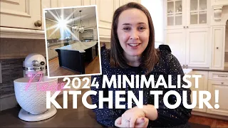 Minimalist & Organized Home Kitchen! 2024!!!