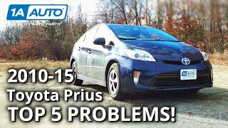 Top 5 Problems Toyota Prius Hybrid 3rd Generation 2010-15