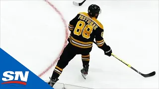 David Pastrnak Fakes Pass To Brad Marchand, Scores Short Side