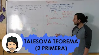 TALESOVA TEOREMA (2 PRIMERA)