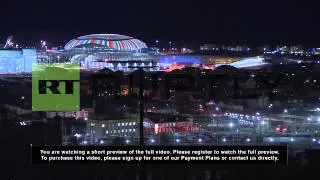 Russia: The dazzling lights of Sochi are a sight to be seen