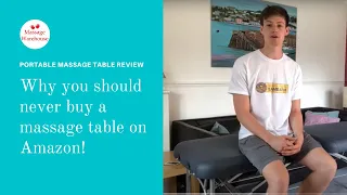 Why you should never buy a massage table on Amazon