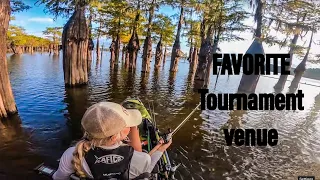 Fishing the SWAMP! (Tournament on CADDO lake March)