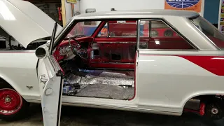 1963 chevy II nova first time running with efi