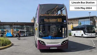 Buses at Lincoln Central Bus Station (11/05/2024)