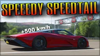 NEW McLaren Speedtail ... but I broke its physics | Forza Horizon 4 | How fast without any drag?