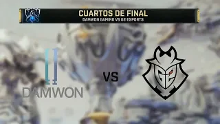 DAMWON GAMING VS G2 ESPORTS | WORLDS 2019 | CUARTOS DE FINAL - MAPA 1 | League of Legends