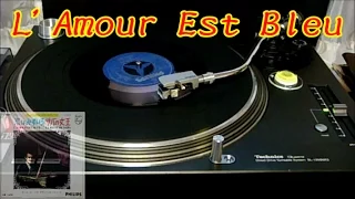 ＜EP45回転＞Paul Mauriat♪恋はみずいろL'Amour Est Bleu～サバの女王La Reine De Saba＜可動式DL-103M＞