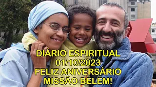 DIÁRIO ESPIRITUAL MISSÃO BELÉM - 01/10/2023 - Fl 2,1-11