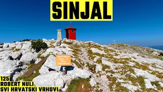 Sinjal, Dinara, 1831m - planinarenje [125. VRH iz serijala SVI HRVATSKI VRHOVI] 4K