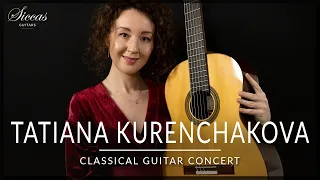 TATIANA KURENCHAKOVA - Classical Guitar Concert | Aguado, Dyens, Domeniconi & More | Siccas Guitars