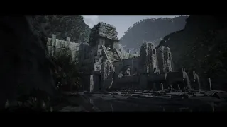 Abandoned Aztec Temple 3D model in Unreal Engine 5