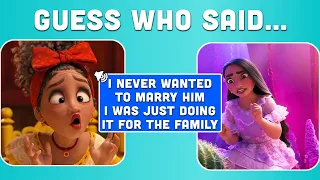 Guess Who Said | Guess The Disney Character by Voice