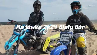 majówka Biały Bór 2k24/ jazda na jednym kole/kxf250 ltz250 i wiele innych sprzętów