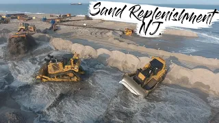 Sand Replenishment Deauville Beach N.J. 5-28-18