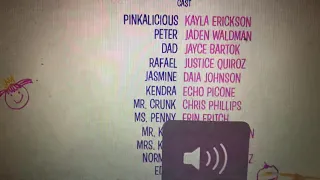 Pinkalicious and peterrific ending credits with 12th street rag