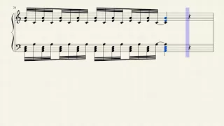 Hanon exercise No 60 - Tremolo