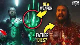 AQUAMAN AND THE LOST KINGDOM Official Teaser Trailer Breakdown | DC Easter Eggs & Leaks