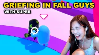 Griefing In Fall Guys - w/ Super