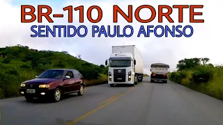 BR-110 na Bahia,"opção de acesso a Alagoas e Pernambuco"