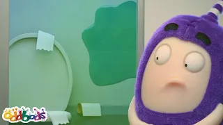 Turdbulence! 💩 | Oddbods | Funny Cartoons for Kids | Learn ABC 123 | Moonbug Kids