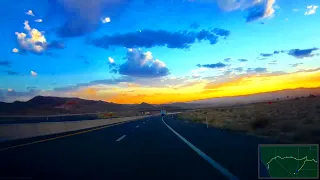 Road Trip Time Lapse Across The Loneliest Road