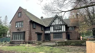 Gold Medal Winning Olympian’s ABANDONED $8,000,000 1938 Tudor Estate Home | UNTOUCHED FOR 90 YEARS