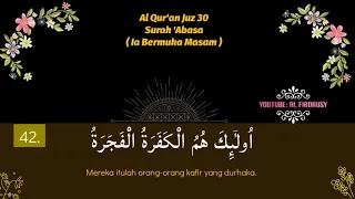 Surah 'Abasa full 1 jam Metode Ummi | Murottal anak