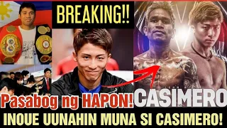 BREAKING!!! NAOYA INOUE UUNAHIN SI CASIMERO!? TAPALES BIGLAANG BINASURA!?