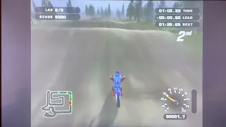 MX Unleashed - Rainbow Studios 125cc Nationals Championship Series Race 3 2nd Try(PS2 HD)